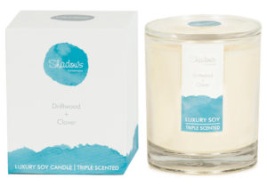 Classique Soy Driftwood+Clover Lge Candle