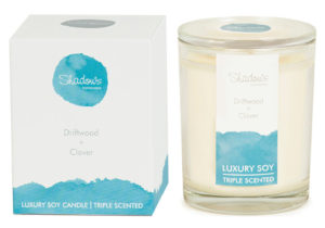 Classique Soy Driftwood+Clover Sml Candle